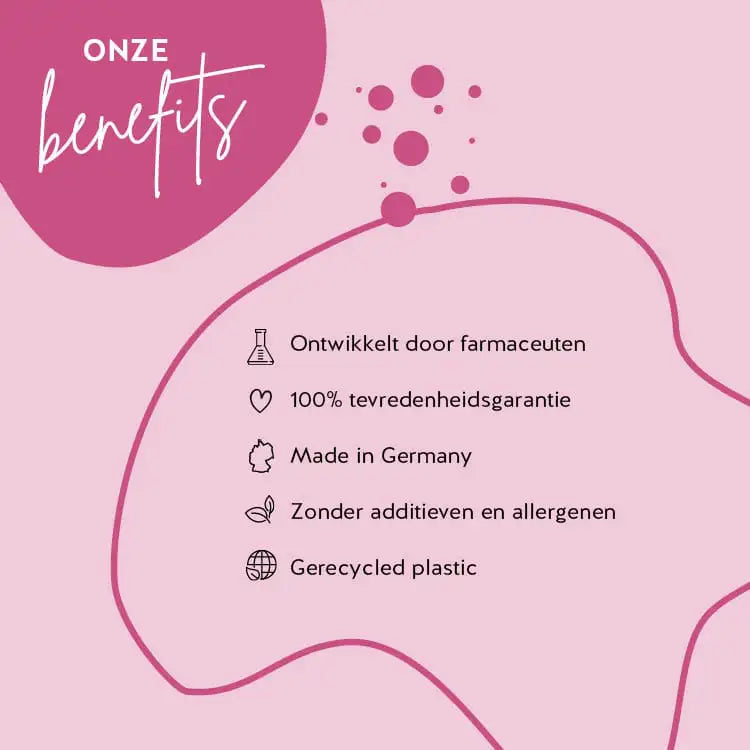 Het Born this Way Youth Vitamins product van Bears with Benefits is ontwikkeld in samenwerking met apothekers, heeft een hoge biologische beschikbaarheid en is gluten- en lactosevrij. De verpakking is gemaakt van gerecycled PET en er is een 100% tevredenheidsgarantie.