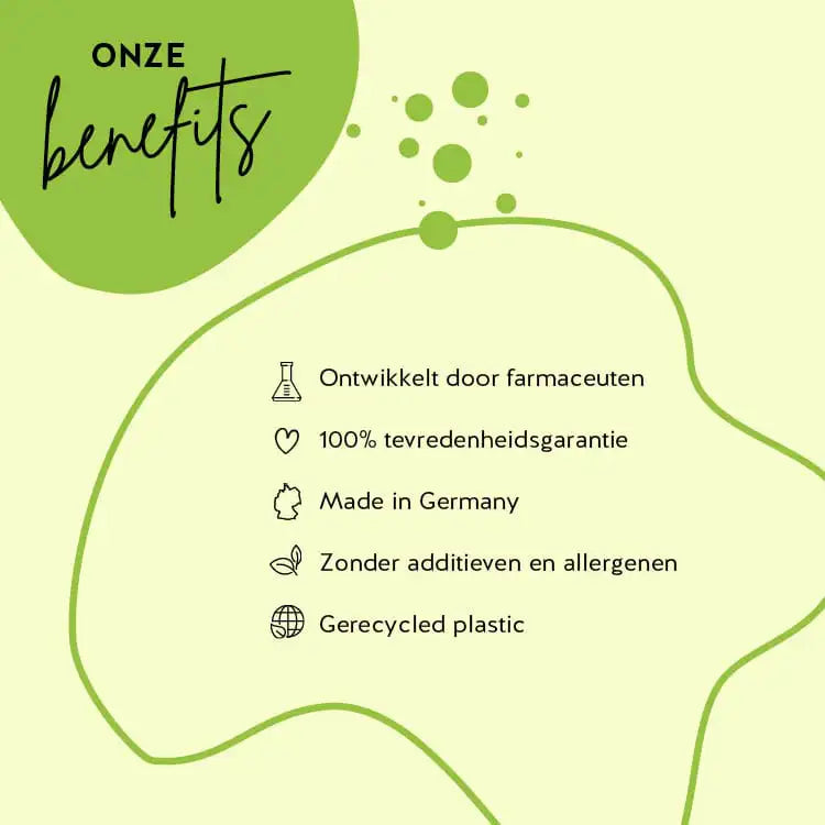 Het product Green Tea Extract - Burn Baby Burn van Bears with Benefits is ontwikkeld in samenwerking met apothekers, heeft een hoge biologische beschikbaarheid en is gluten- en lactosevrij. De verpakking is gemaakt van gerecycled PET en er is een 100% tevredenheidsgarantie.