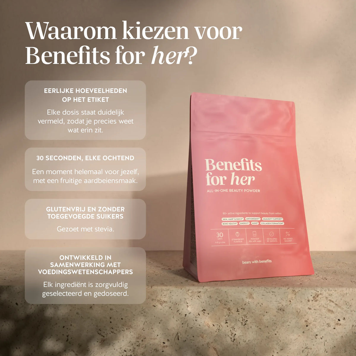 Benefits for her - All-in-One poeder