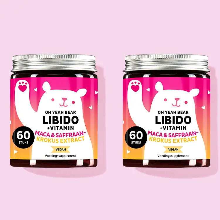 De Oh Yeah Libido Vitamines met Maca van Bears with Benefits als 40 dagen kuur.