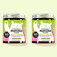 2 maanden kuur van My Metabolic Matcha met Matcha voor vet verbanden.