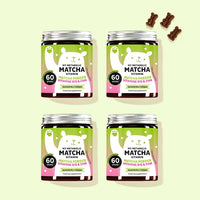 4-maanden behandeling van My Metabolic Matcha met Matcha voor vet verbanden.