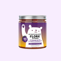 Bears with Benefits Intimate Balance Flora Vitamin – gummies voor natuurlijke balans, met vitamine B2, vitamine C en Lactobacillus Rhamnosus, 90 stuks, 3 maanden voorraad, zonder toegevoegde suiker