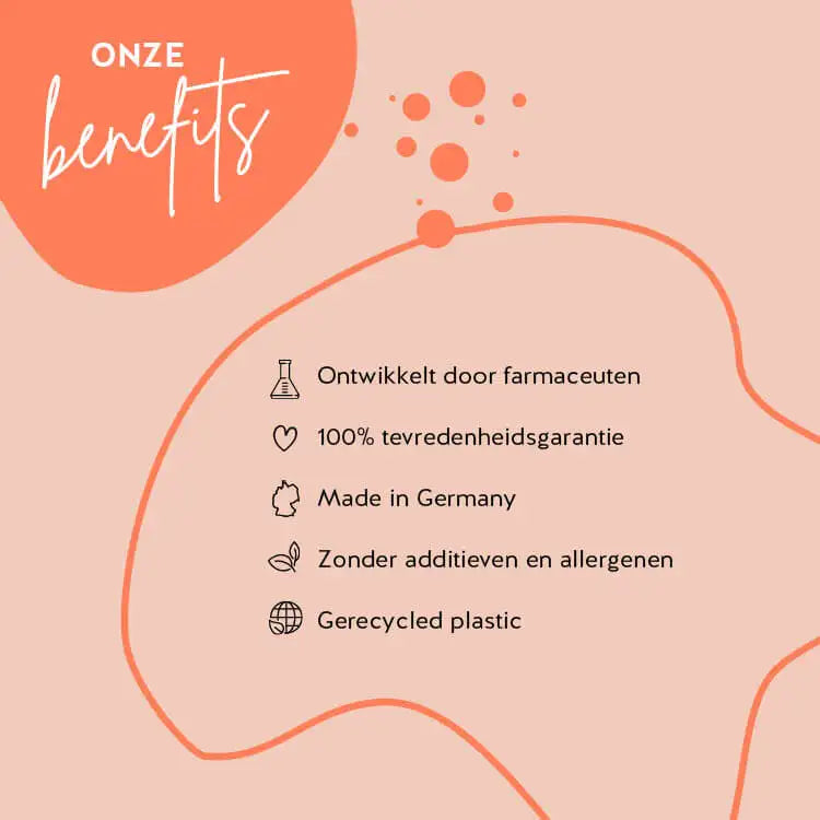 Het Trust your Gut product van Bears with Benefits is ontwikkeld in samenwerking met apothekers, heeft een hoge biologische beschikbaarheid en is gluten- en lactosevrij. De verpakking is gemaakt van gerecycled PET en er is een 100% tevredenheidsgarantie.