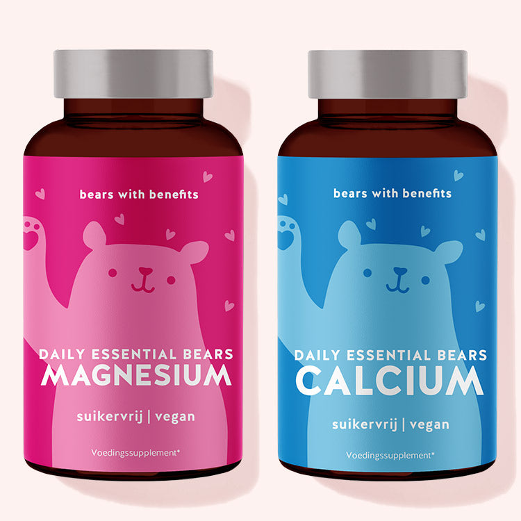 Duo voor de botgezondheid: Magnesium + Calcium