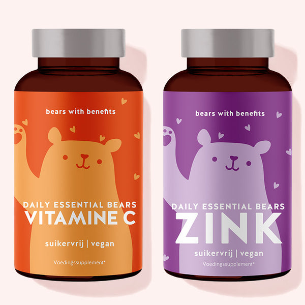 Vecht tegen de kou duo: Vitamine C + Zink
