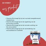 Dit is de effect van de Wake Up Call Energy Vitamins van Bears with Benefits met guarana extract en vitamine B6.