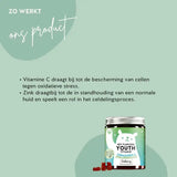 Dit is het effect van Flawless Youth Vitamins van Bears with Benefits met ceramiden en hyaluronzuur.