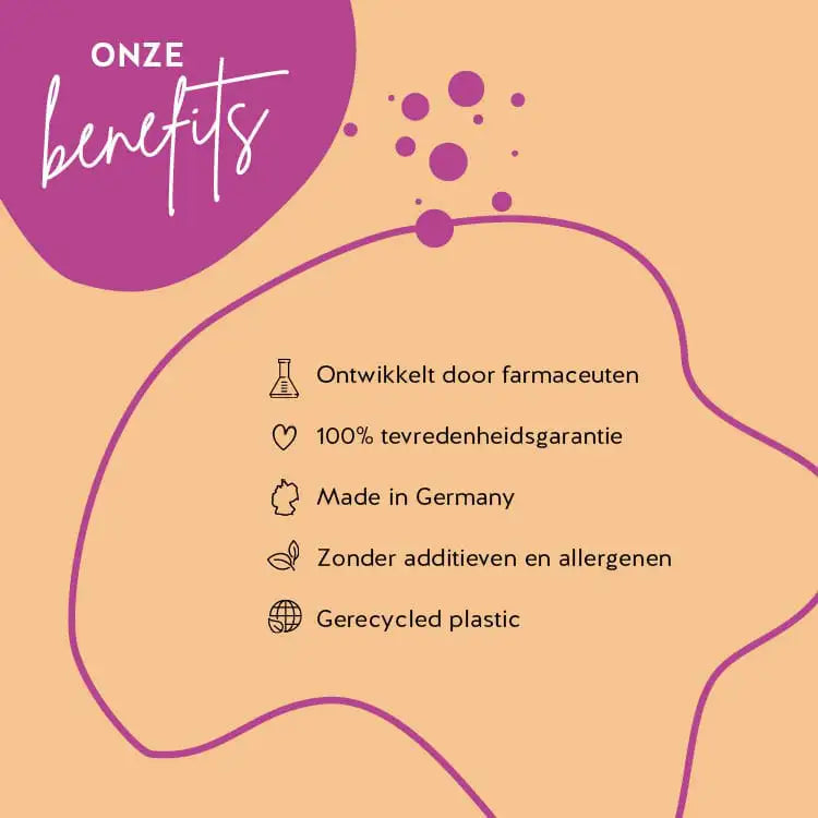 Het I am Woman Menopause product van Bears with Benefits is ontwikkeld in samenwerking met apothekers, heeft een hoge biologische beschikbaarheid en is gluten- en lactosevrij. De verpakking is gemaakt van gerecycled PET en er is een 100% tevredenheidsgarantie.