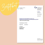Dit is het certificaat van de Doin' It For The Kids Vitamines van Bears with Benefits
