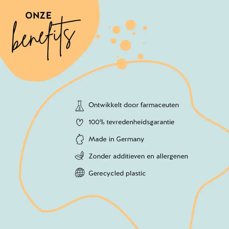 De One in a Billion Gut gummy beren van Bears with Benefits zijn ontwikkeld in samenwerking met apothekers, hebben een hoge biologische beschikbaarheid en zijn gluten- en lactosevrij. De verpakking is gemaakt van gerecycled PET en er is een 100% tevredenheidsgarantie.