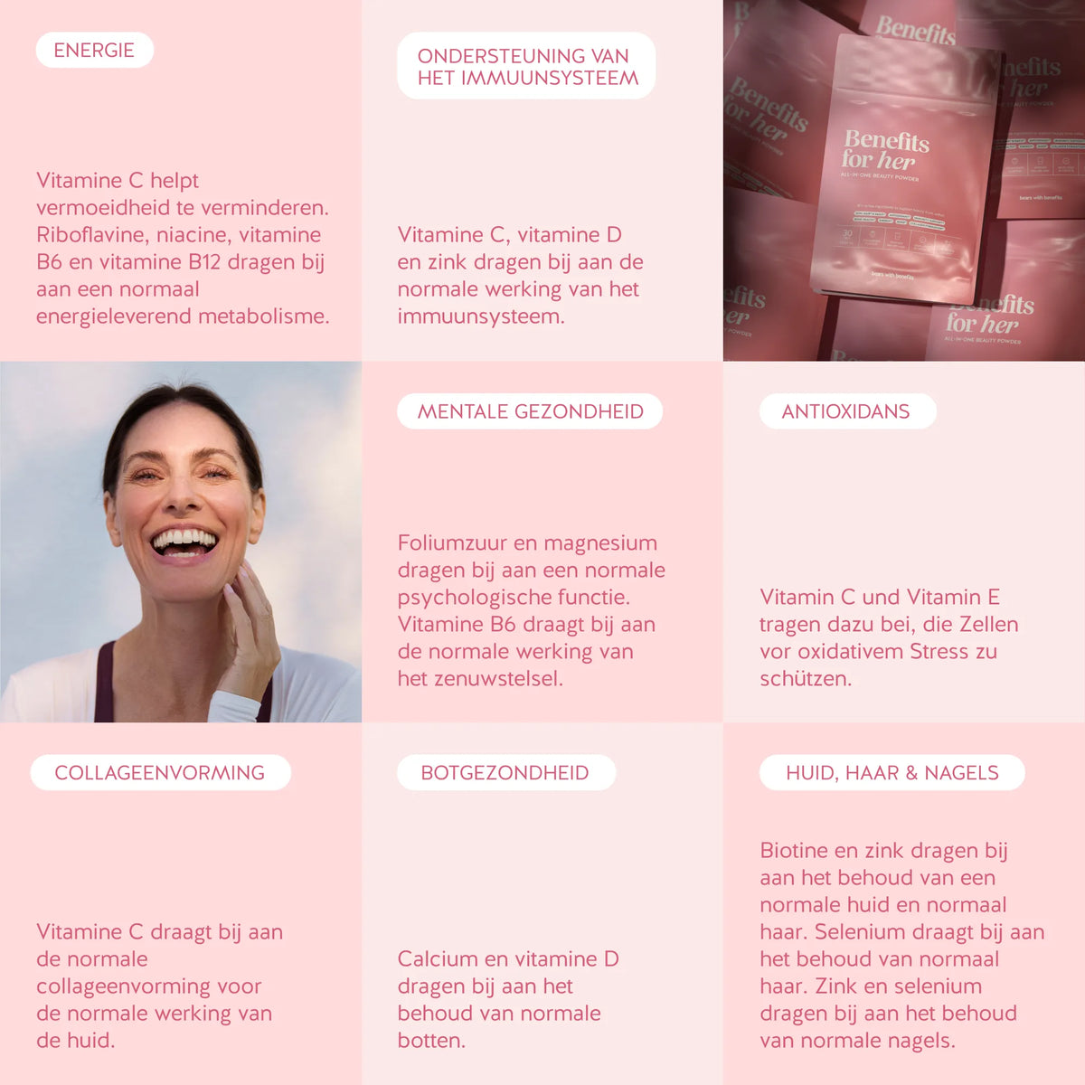 Benefits for her - All-in-One poeder