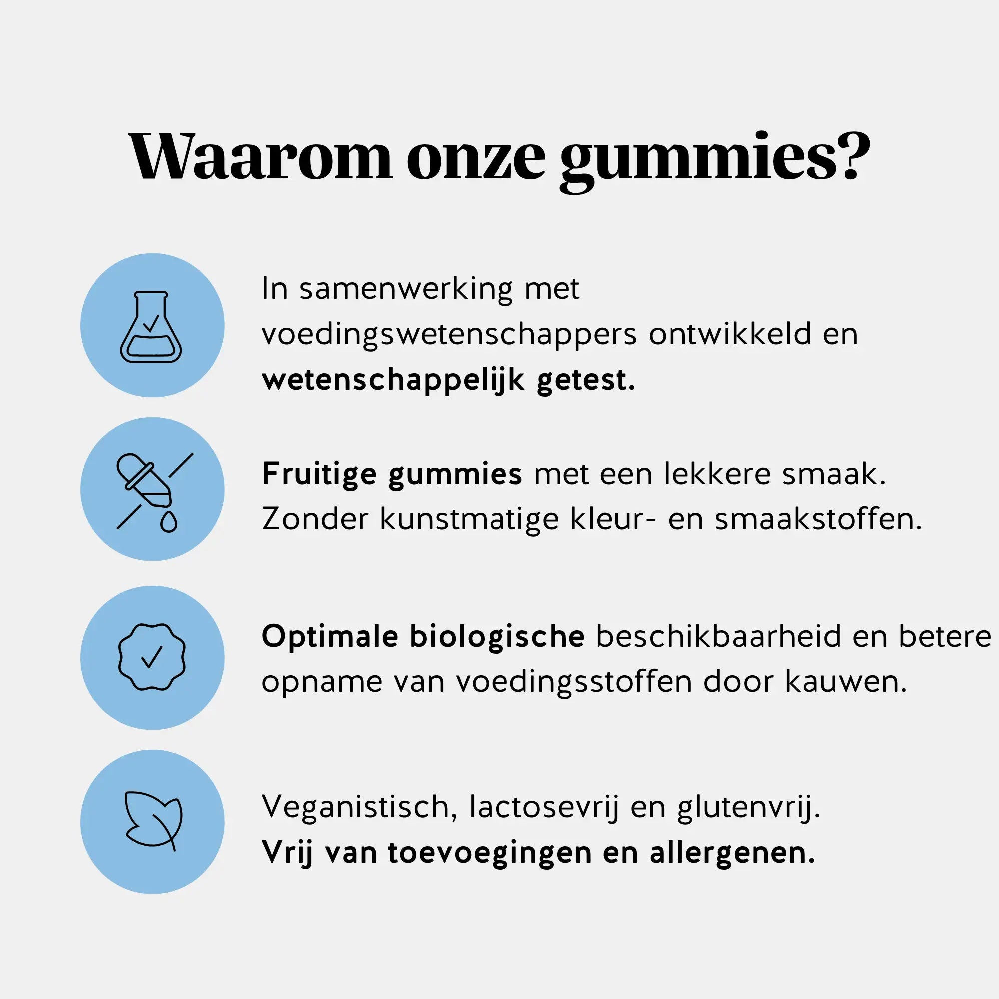 Calcium gummies – ontwikkeld met voedingswetenschappers, fruitige smaak, optimale opname en vegan formule l Bears with Benefits