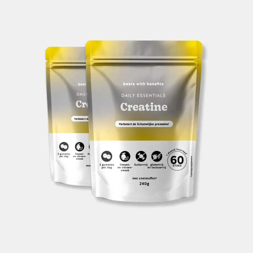2-pack Creatine Essentials gummies – fysieke prestaties en spierkracht l Bears with Benefits
