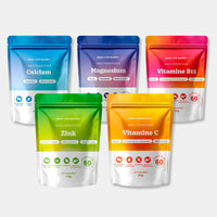 Daily Essentials Calcium, Magnesium, Vitamine B12, Zink en Vitamine C gummies – ondersteuning voor energie, immuunsysteem, botten en spieren l Bears with Benefits