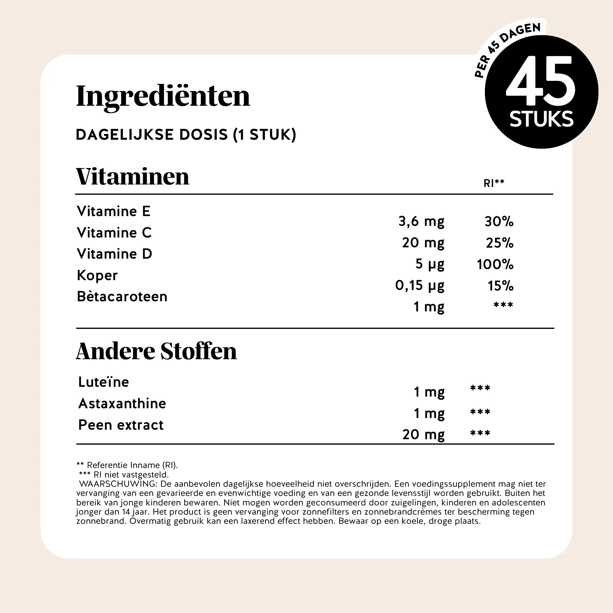 Bears with Benefits Golden Goddess Tan Vitamin – suikervrije vegan tanning gummies voor een zongebruinde huid en normale huidpigmentatie, vitamine C 20 mg, vitamine E 3,6 mg, vitamine D 5 µg, koper 0,15 mg, bètacaroteen 1 mg, luteïne 1 mg, astaxanthine 1 mg en peen extract 20 mg, 45 stuks, dagelijkse dosis 1 stuk