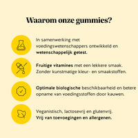 Bears with Benefits Rest & Digest Gut Flow Vitamin – gummies met biotic complex, ontwikkeld met voedingswetenschappers, wetenschappelijk getest, fruitige vitamines met lekkere smaak, zonder kunstmatige kleur- en smaakstoffen, veganistisch, lactosevrij, glutenvrij en vrij van toevoegingen en allergenen