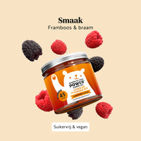 Bears with Benefits Queen of Iron Power Complex – gummies met ijzer en vitamine B12 in framboos en braam smaak, 7 mg ijzer per stuk, 45 stuks, suikervrij en vegan
