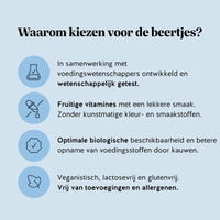 Bears with Benefits Wake-Up Call Energy* Vitamin – fruitige vegan energie gummies voor dagelijkse energie en focus, guarana extract 30 mg, cafeïne 3 mg, vitamine B6 2,8 mg, vitamine B12 2,5 µg en biotine 50 µg, 45 stuks, ontwikkeld met voedingswetenschappers, zonder kunstmatige kleur- en smaakstoffen, veganistisch, lactosevrij en glutenvrij