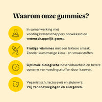 Bears with Benefits Happy Belly Debloat Vitamin – fruitige vegan appelciderazijn gummies voor dagelijkse buikroutine, appelazijnpoeder 250 mg, vitamine B6 0,7 mg en vitamine B12 1,3 µg, 45 stuks, ontwikkeld met voedingswetenschappers, zonder kunstmatige kleur- en smaakstoffen, veganistisch, lactosevrij en glutenvrij