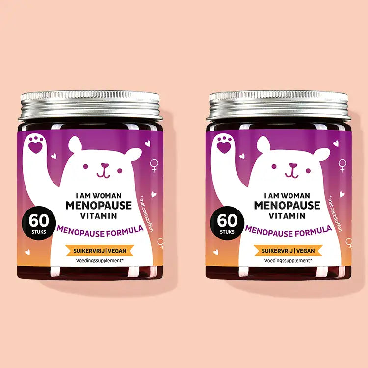1 maand kuur I am Woman Menopause Vitamins van Bears with Benefits.